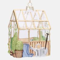 Vintage Green House Decoration
