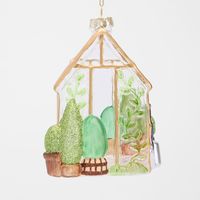 Vintage Green House Decoration