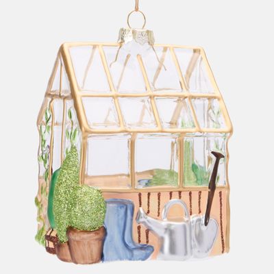 Vintage Green House Decoration