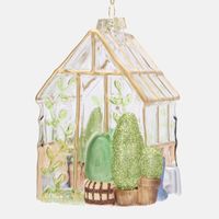 Vintage Green House Decoration