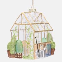 Vintage Green House Decoration