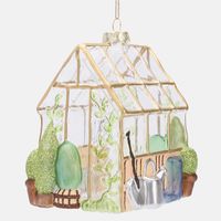 Vintage Green House Decoration