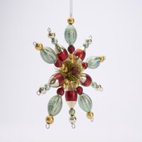 Vintage Bauble Star Decoration