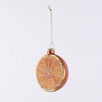 Sugared Orange Decorations - Set of 4