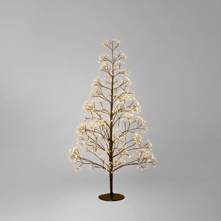 Bare Forest Tree 150cm with 1500 LED Black