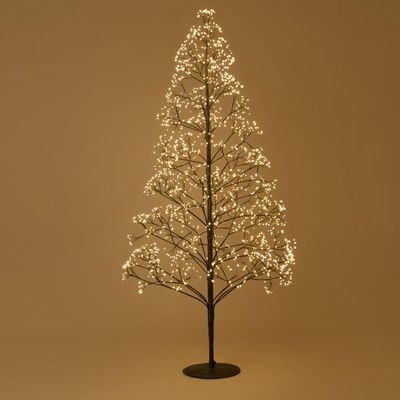 Bare Forest Tree 180cm with 2100 LED Black