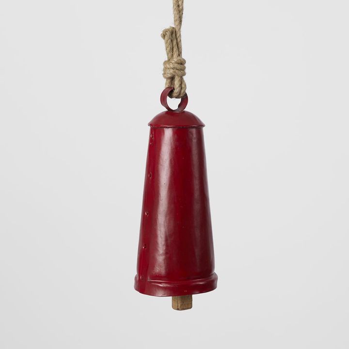 Tapered Cow Bell Vintage Red