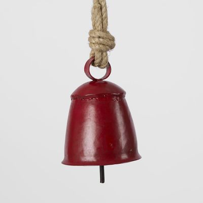 Flared Cow Bell Vintage Red