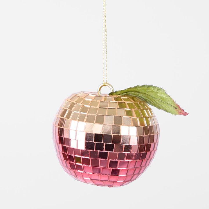 Disco Apple Decoration Small Fuchsia