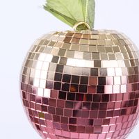 Disco Apple Decoration Large Fuchsia