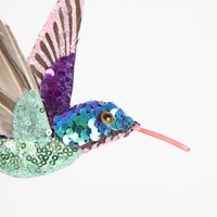 Chassi Sequin Hummingbird Tree Decoration