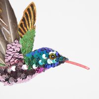 Amore Sequin Hummingbird Tree Decoration