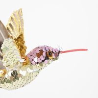 Conti Sequin Hummingbird Tree Decoration