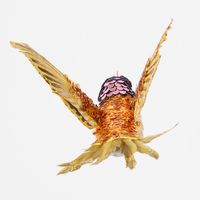 Conti Sequin Hummingbird Tree Decoration