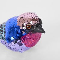 Jasper Clip on Sequin Bird Blue