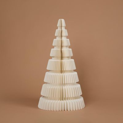 Paper Festive Tree White 100cm