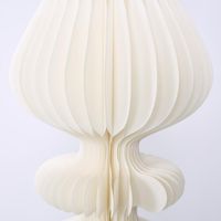 Giant Paper Spire Finial Decoration White