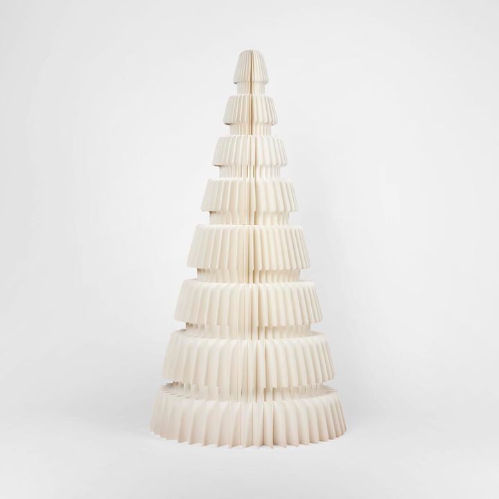 Paper Festive Tree White 150cm