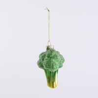 Sugared Brocolli Decorations - Set of 4