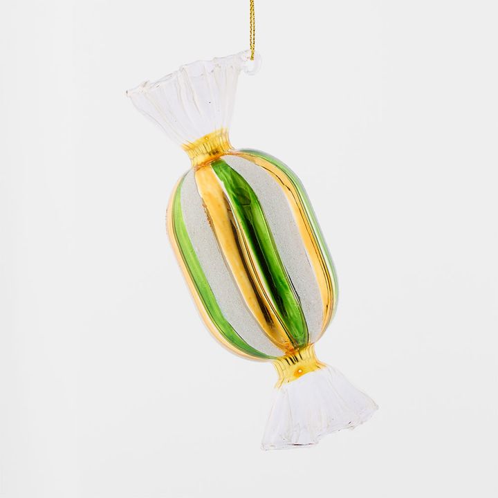 Striped Candy Decoration Green