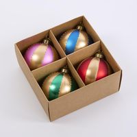 Carnival Baubles Multicolour - Set of 4