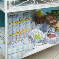 Sugared Peas in a Pod Decorations - Set of 3