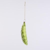 Sugared Peas in a Pod Decorations - Set of 4