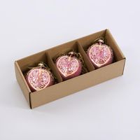 Sugared Pomegranate Decorations - Set of 3