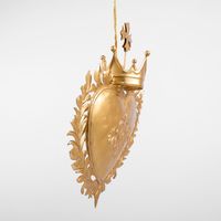 Crowned Heart Hanging Decoration