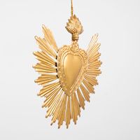 Sunburst Heart Hanging Decoration LGE