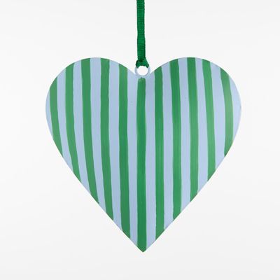 La Dolce Vita Heart Tree Decoration Large Green