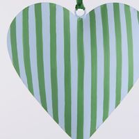 La Dolce Vita Heart Tree Decoration Large Green
