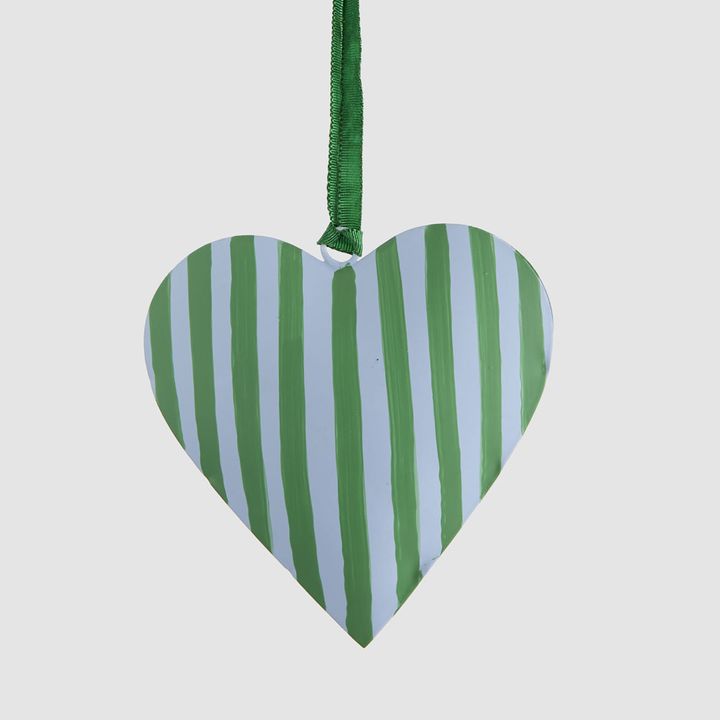 La Dolce Vita Heart Tree Decoration Small Green
