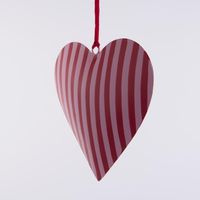 La Dolce Vita Heart Tree Decoration Large Red