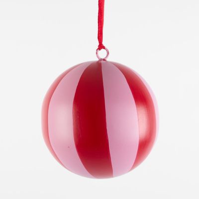 La Dolce Vita Striped Iron Bauble Small