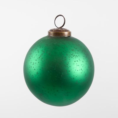 Bright Green Vintage Bauble