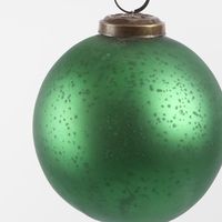 Bright Green Vintage Bauble