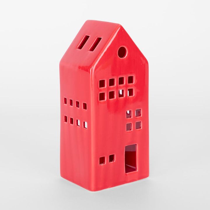 Ceramic House Red Large