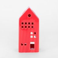 Ceramic House Red Large