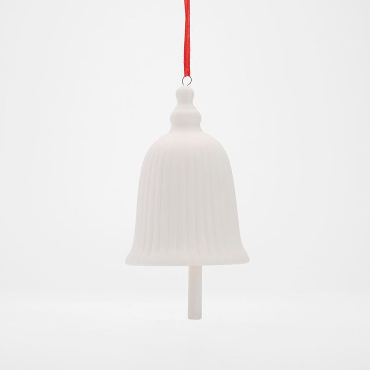 Porcelain Festive Bell Decoration Small