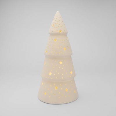 Light Up Porcelain Magical Tree Large