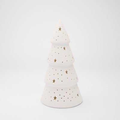 Light Up Porcelain Magical Tree Small