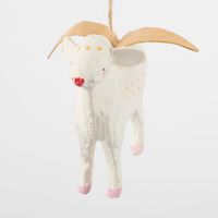 Mache Flying Sheep Tree Decoration