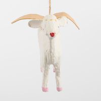 Mache Flying Sheep Tree Decoration