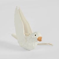 Mache Bird of Peace Hanging Ornament (Set of 4)