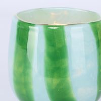 Dolce Vita Handblown Glass Vessel Blue & Green