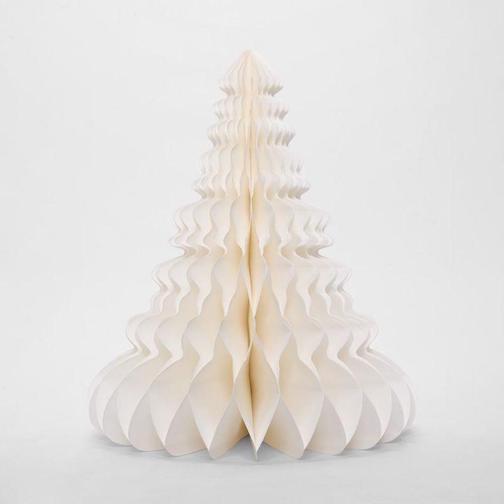 Paper Tree Decoration White Large