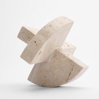 Anda Travertine Sculpture