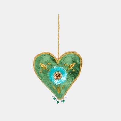 Evergreen Heart Tree Decoration