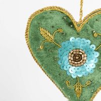 Evergreen Heart Tree Decoration